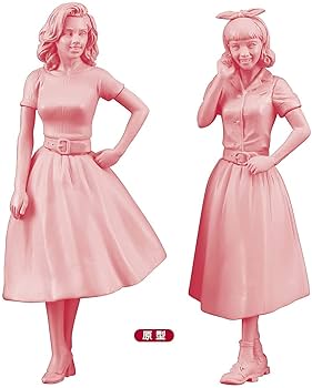Amazon.com: Hasegawa HFC10 1:24 50's American Girls Figure